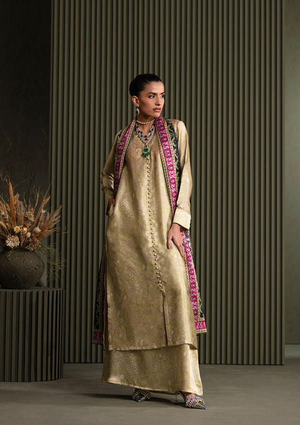 Aik Atelier | Miss Aik Ready to Wear 25 | Look 01 XS Beige Silk