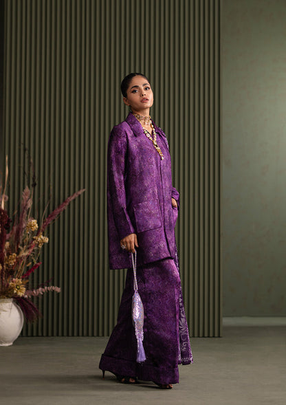 Aik Atelier | Miss Aik Ready to Wear 25 | Look 08 L Purple Silk
