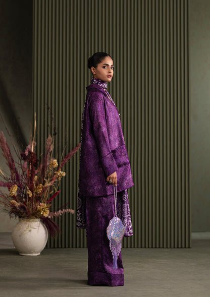 Aik Atelier | Miss Aik Ready to Wear 25 | Look 08 M Purple Silk