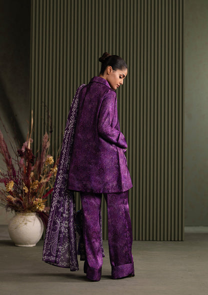 Aik Atelier | Miss Aik Ready to Wear 25 | Look 08 S Purple Silk
