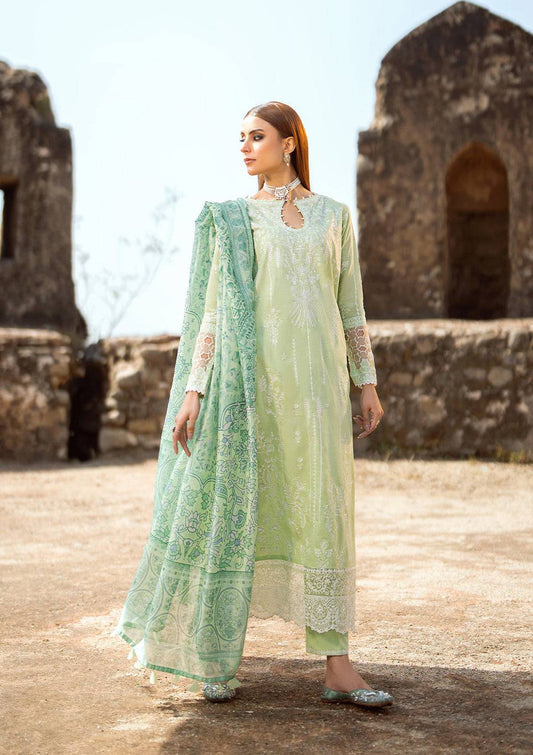 Aik Atelier | Pardes Lawn 24 | LOOK 02 - Pakistani Designer Dress - by Aik Atelier | Type: Luxury - 100% Original at Saira Sultan