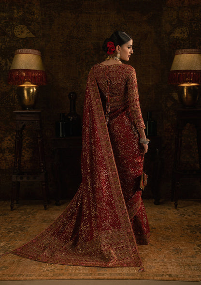 Aik Atelier | Sari Edit 25 | LOOK 01 - Pakistani Designer Dress - by Aik Atelier - Type : Ladies Clothes - 100% Original at Saira Sultan