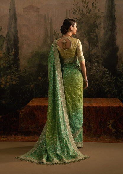 Aik Atelier | Sari Edit 25 | LOOK 07 - Pakistani Designer Dress - by Aik Atelier - Type : Ladies Clothes - 100% Original at Saira Sultan