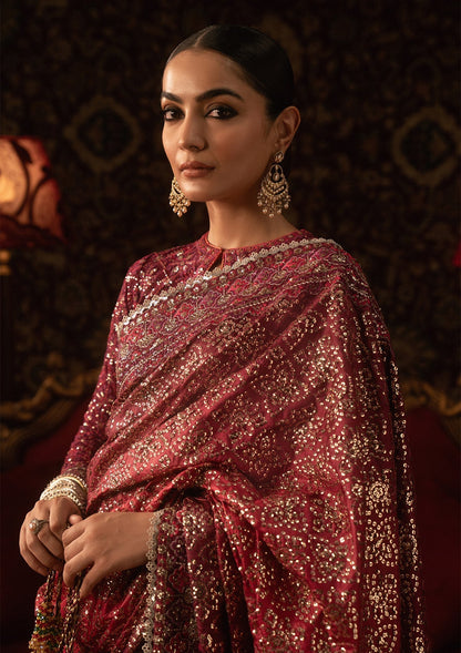 Aik Atelier | Sari Edit 25 | LOOK 08 - Pakistani Designer Dress - by Aik Atelier - Type : Ladies Clothes - 100% Original at Saira Sultan