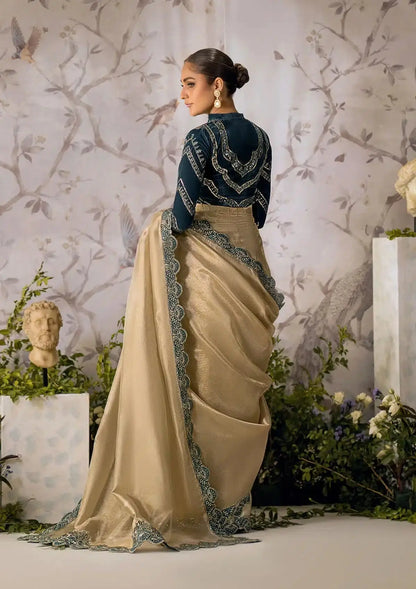 Aik Atelier | The Sari Edit | 04 - Pakistani Designer Dress - by Aik Atelier | Type: Formal - 100% Original at Saira Sultan