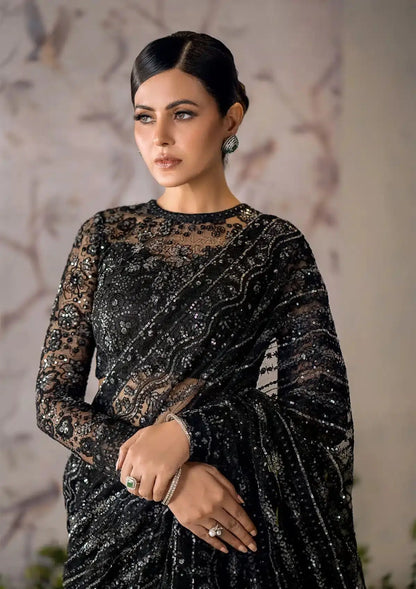 Aik Atelier | The Sari Edit | 05 - Pakistani Designer Dress - by Aik Atelier | Type: Formal - 100% Original at Saira Sultan