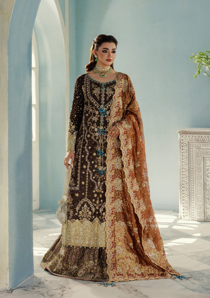 Aik Atelier | Udaipur Velvet 25 | LOOK 07 - Pakistani Designer Dress - by Aik Atelier - Type : Ladies Clothes - 100% Original at Saira Sultan
