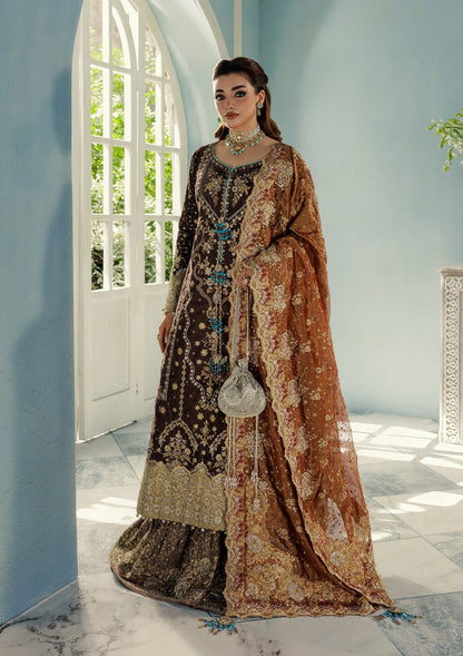 Aik Atelier | Udaipur Velvet 25 | LOOK 07 - Pakistani Designer Dress - by Aik Atelier - Type : Ladies Clothes - 100% Original at Saira Sultan