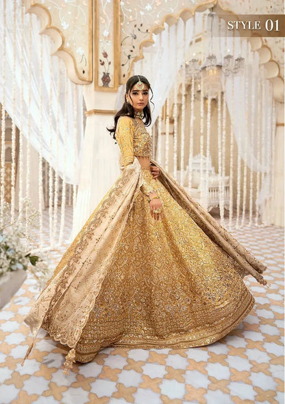 Aik Atelier | Wedding Festive 24 | 09 - Pakistani Designer Dress - by Aik Atelier | Type: Bridal - 100% Original at Saira Sultan