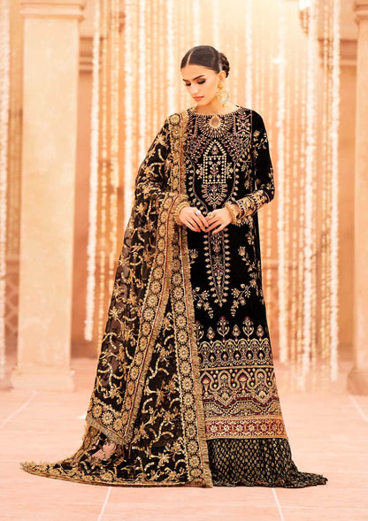 Aik Atelier | Zardozi Velvet 23 | 02 - Pakistani Designer Dress - by Aik Atelier | Type: Formal - 100% Original at Saira Sultan