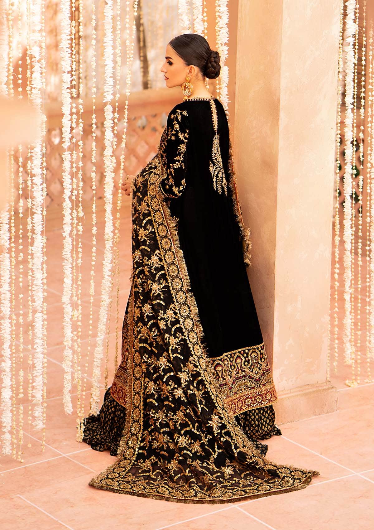 Aik Atelier | Zardozi Velvet 23 | 02 - Pakistani Designer Dress - by Aik Atelier | Type: Formal - 100% Original at Saira Sultan
