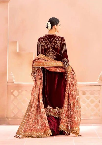 Aik Atelier | Zardozi Velvet 23 | 03 - Pakistani Designer Dress - by Aik Atelier | Type: Formal - 100% Original at Saira Sultan