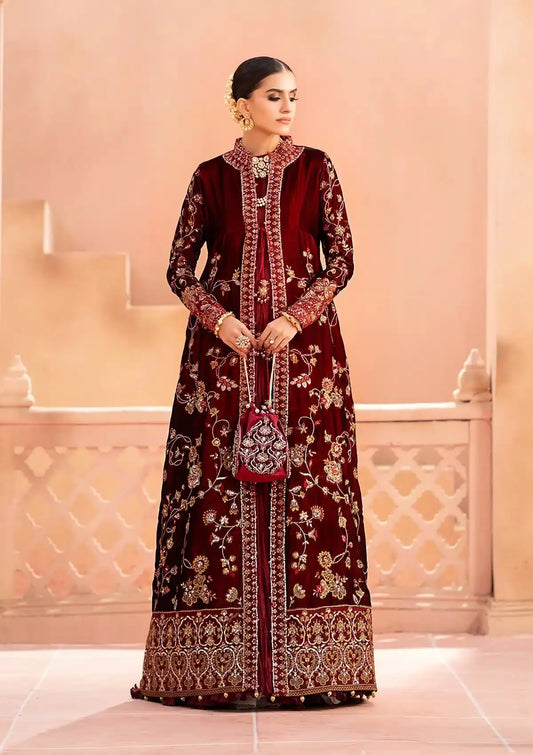 Aik Atelier | Zardozi Velvet 23 | 07 - Pakistani Designer Dress - by Aik Atelier | Type: Formal - 100% Original at Saira Sultan