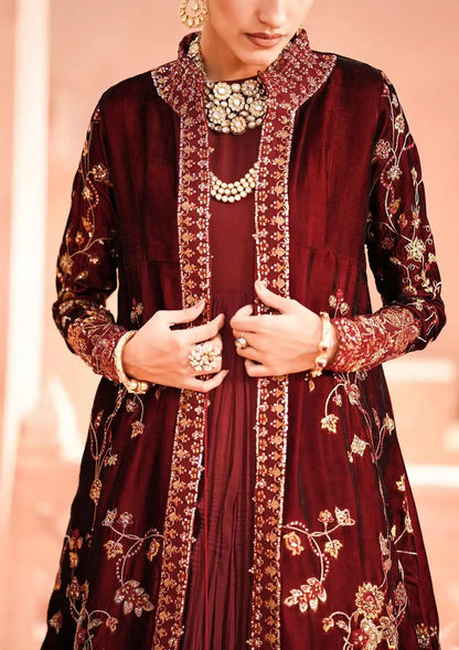 Aik Atelier | Zardozi Velvet 23 | 07 - Pakistani Designer Dress - by Aik Atelier | Type: Formal - 100% Original at Saira Sultan