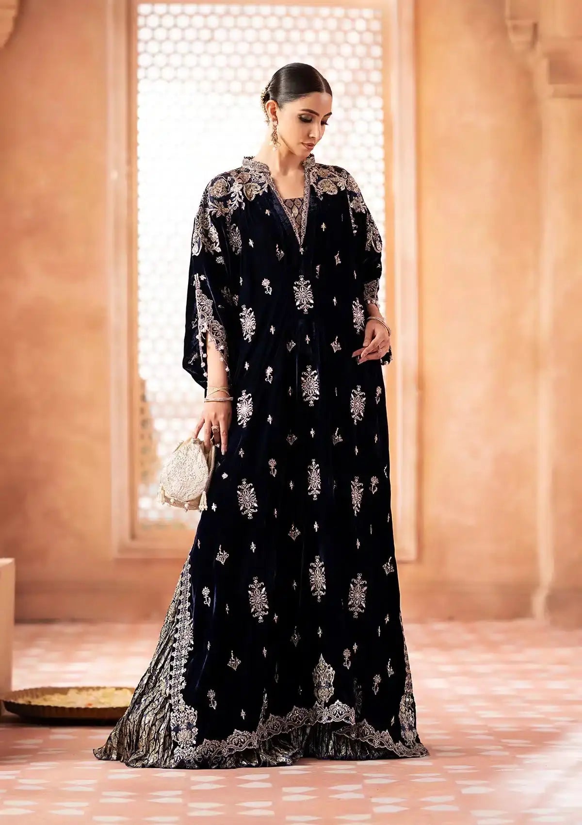Aik Atelier | Zardozi Velvet 23 | 10 - Pakistani Designer Dress - by Aik Atelier | Type: Bridal - 100% Original at Saira Sultan