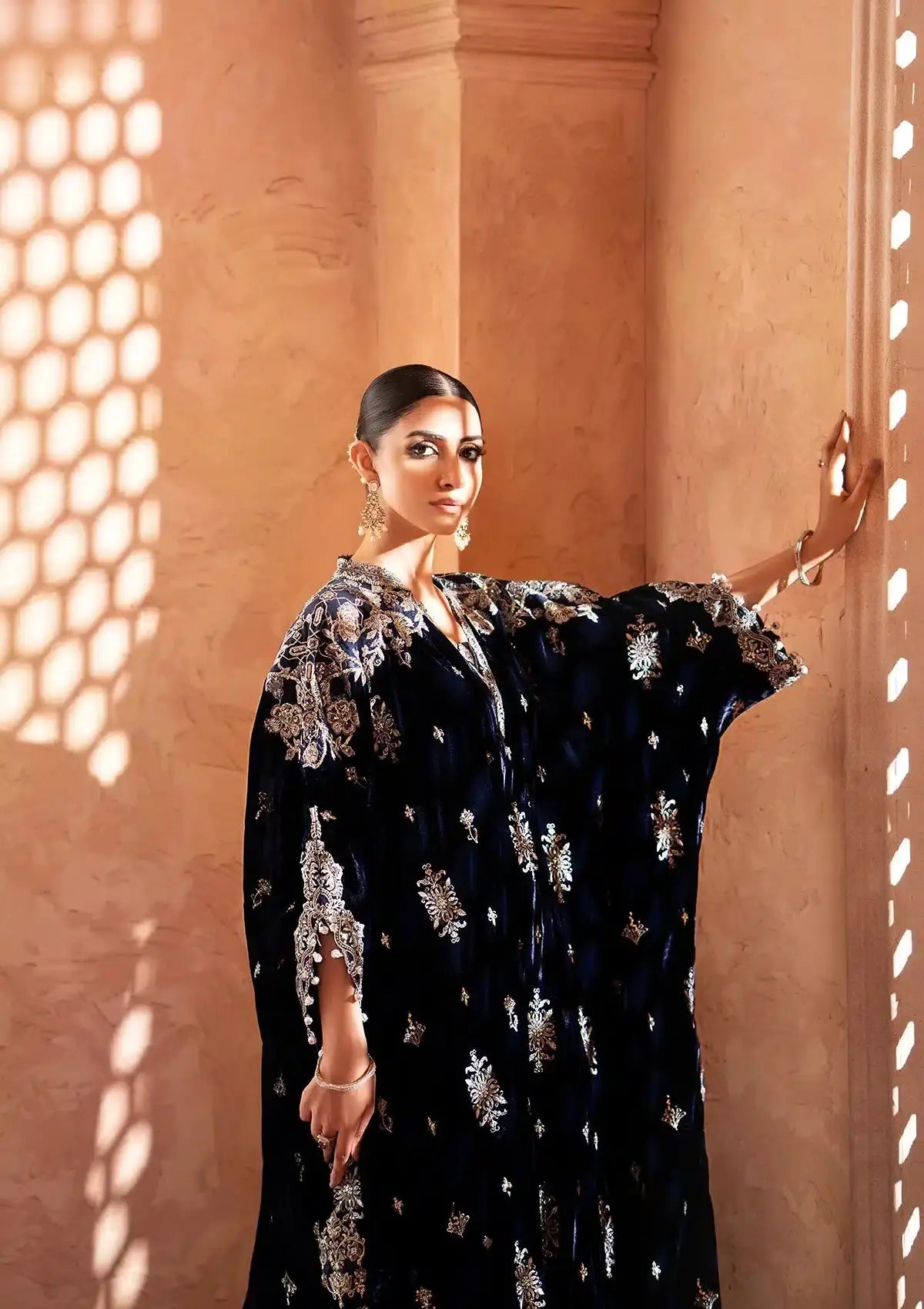 Aik Atelier | Zardozi Velvet 23 | 10 - Pakistani Designer Dress - by Aik Atelier | Type: Bridal - 100% Original at Saira Sultan