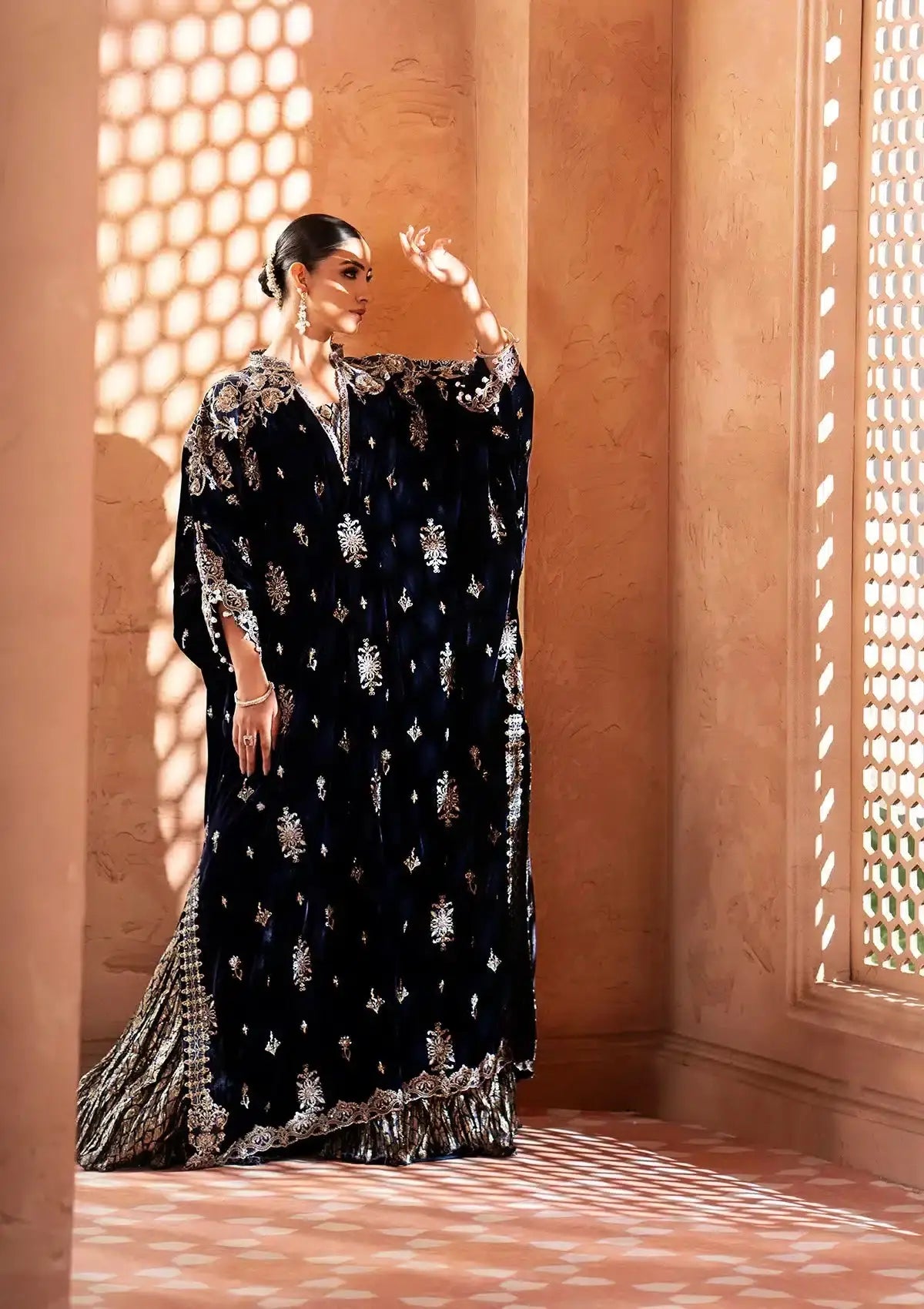 Aik Atelier | Zardozi Velvet 23 | 10 - Pakistani Designer Dress - by Aik Atelier | Type: Bridal - 100% Original at Saira Sultan