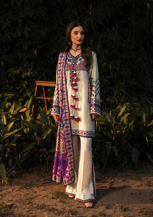 Aik Atelier | Roz Karandi 25 | LOOK 01 by Aik Atelier - Designer Dress - Type : Ladies Clothes - Available at Saira Sultan - 100% Original 
