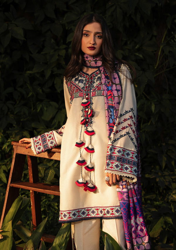 Aik Atelier | Roz Karandi 25 | LOOK 01 by Aik Atelier - Designer Dress - Type : Ladies Clothes - Available at Saira Sultan - 100% Original 