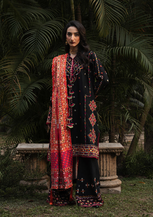 Aik Atelier | Roz Karandi 25 | LOOK 03 by Aik Atelier - Designer Dress - Type : Ladies Clothes - Available at Saira Sultan - 100% Original 