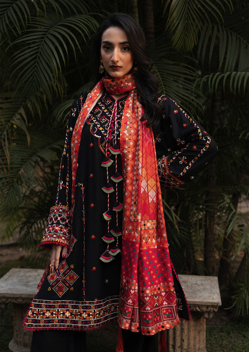 Aik Atelier | Roz Karandi 25 | LOOK 03 by Aik Atelier - Designer Dress - Type : Ladies Clothes - Available at Saira Sultan - 100% Original 