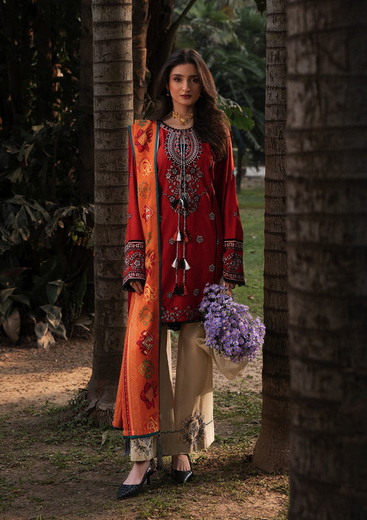 Aik Atelier | Roz Karandi 25 | LOOK 06 by Aik Atelier - Designer Dress - Type : Ladies Clothes - Available at Saira Sultan - 100% Original 