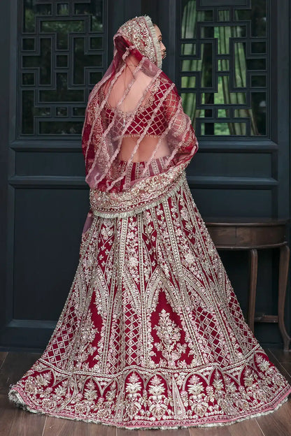 AJR Couture | Bridal Couture23 | Marigold - Pakistani Designer Dress - by AJR Couture | Type: Bridal - 100% Original at Saira Sultan