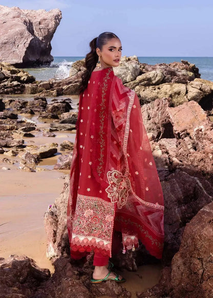 Akbar Aslam | Oasis Lawn 24 | Petuna - Pakistani Designer Dress - by Akbar Aslam | Type: Luxury - 100% Original at Saira Sultan