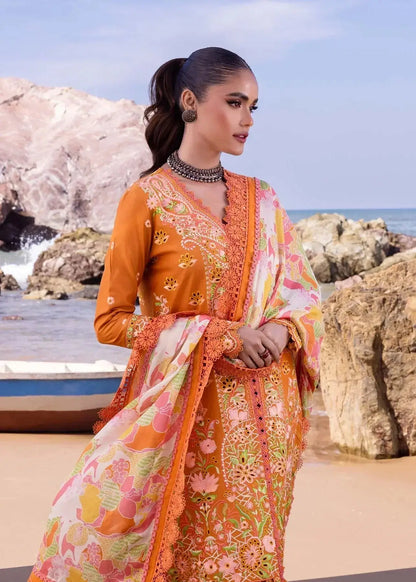 Akbar Aslam | Oasis Lawn 24 | Calla Lily - Pakistani Designer Dress - by Akbar Aslam | Type: Luxury - 100% Original at Saira Sultan