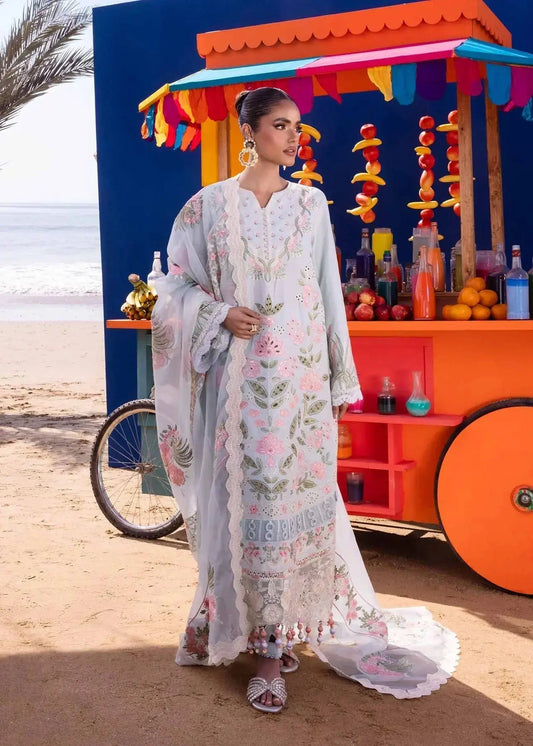 Akbar Aslam | Oasis Lawn 24 | Begonia - Pakistani Designer Dress - by Akbar Aslam | Type: Luxury - 100% Original at Saira Sultan