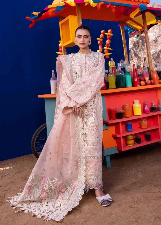 Akbar Aslam | Oasis Lawn 24 | Camellia - Pakistani Designer Dress - by Akbar Aslam | Type: Luxury - 100% Original at Saira Sultan