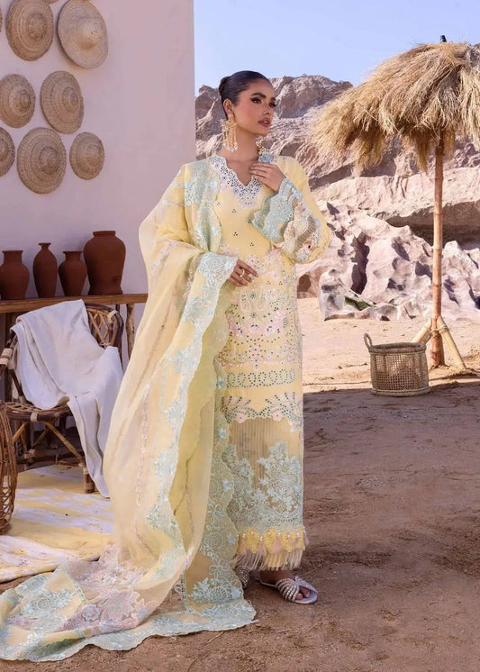 Akbar Aslam | Oasis Lawn 24 | Dahlia - Pakistani Designer Dress - by Akbar Aslam | Type: Luxury - 100% Original at Saira Sultan