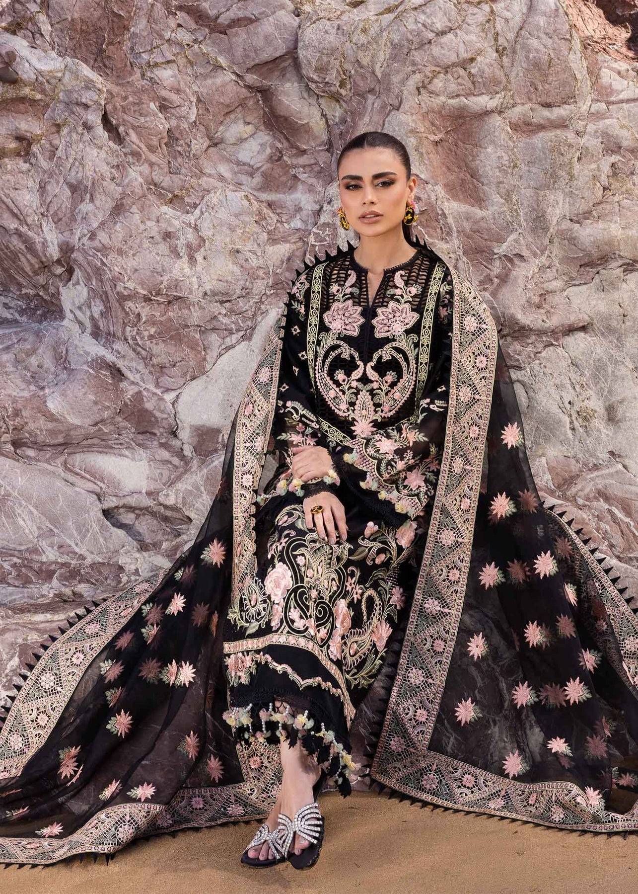 Akbar Aslam | Oasis Lawn 24 | Iris - Pakistani Designer Dress - by Akbar Aslam | Type: Luxury - 100% Original at Saira Sultan