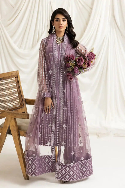 Alizeh | Dua Formals 23 | DUA-V02D03B-AYSAL(LILAC) - Pakistani Designer Dress - by Alizeh | Type: Formal - 100% Original at Saira Sultan