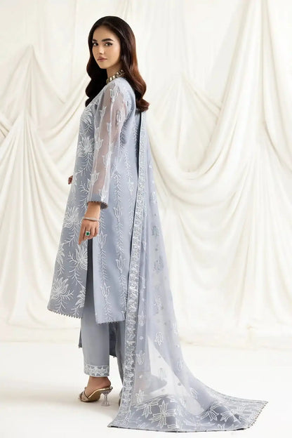 Alizeh | Dua Formals 23 | DUA-V02D05B-ELNAZ(GREY) - Pakistani Designer Dress - by Alizeh | Type: Formal - 100% Original at Saira Sultan