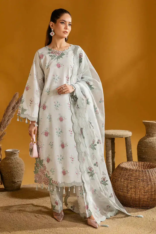Alizeh | Maahi Embroidered Lawn | Ivy - Pakistani Designer Dress - by Alizeh | Type: Luxury - 100% Original at Saira Sultan