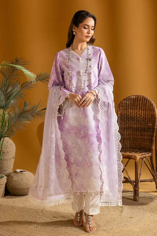 Alizeh | Maahi Embroidered Lawn | Ayla - Pakistani Designer Dress - by Alizeh | Type: Luxury - 100% Original at Saira Sultan