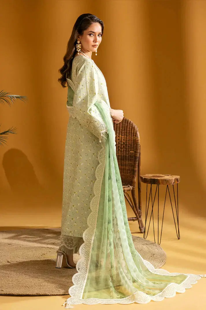 Alizeh | Maahi Embroidered Lawn | Ziva - Pakistani Designer Dress - by Alizeh | Type: Luxury - 100% Original at Saira Sultan