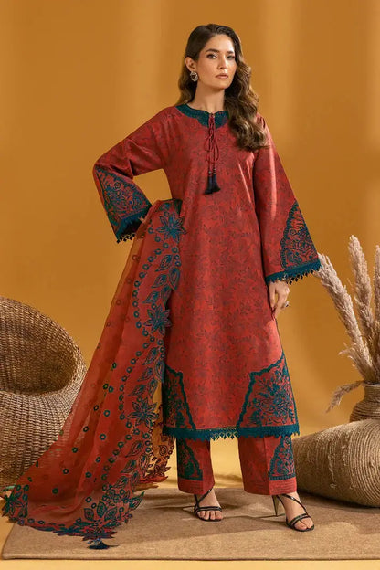 Alizeh | Maahi Embroidered Lawn | Mira - Pakistani Designer Dress - by Alizeh | Type: Luxury - 100% Original at Saira Sultan