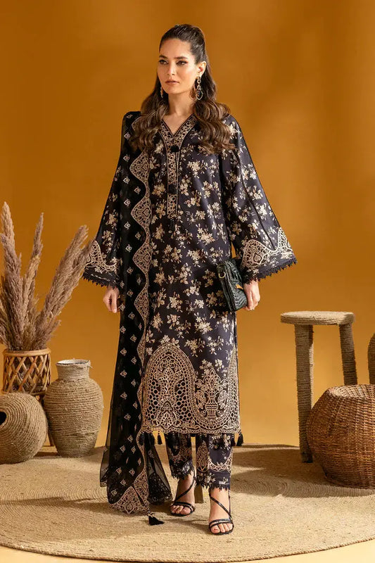 Alizeh | Maahi Embroidered Lawn | Tara - Pakistani Designer Dress - by Alizeh | Type: Luxury - 100% Original at Saira Sultan