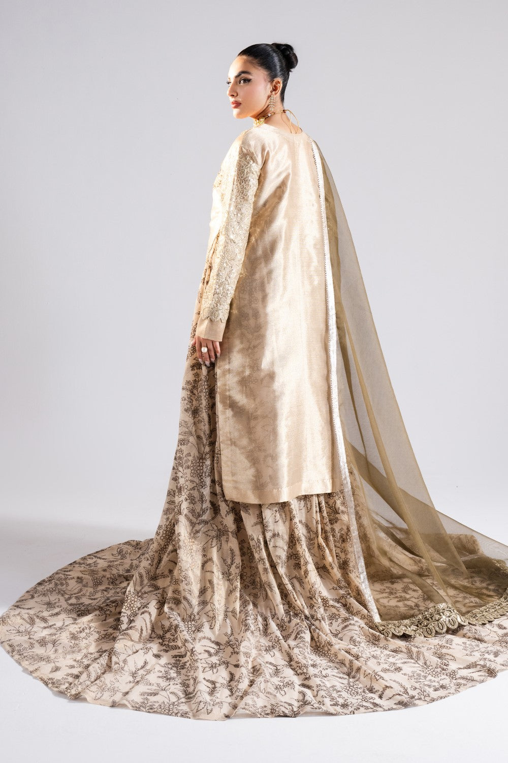 Maryum N Maria | Luna Formals | AMAIRS M Beige Fancy Tissue