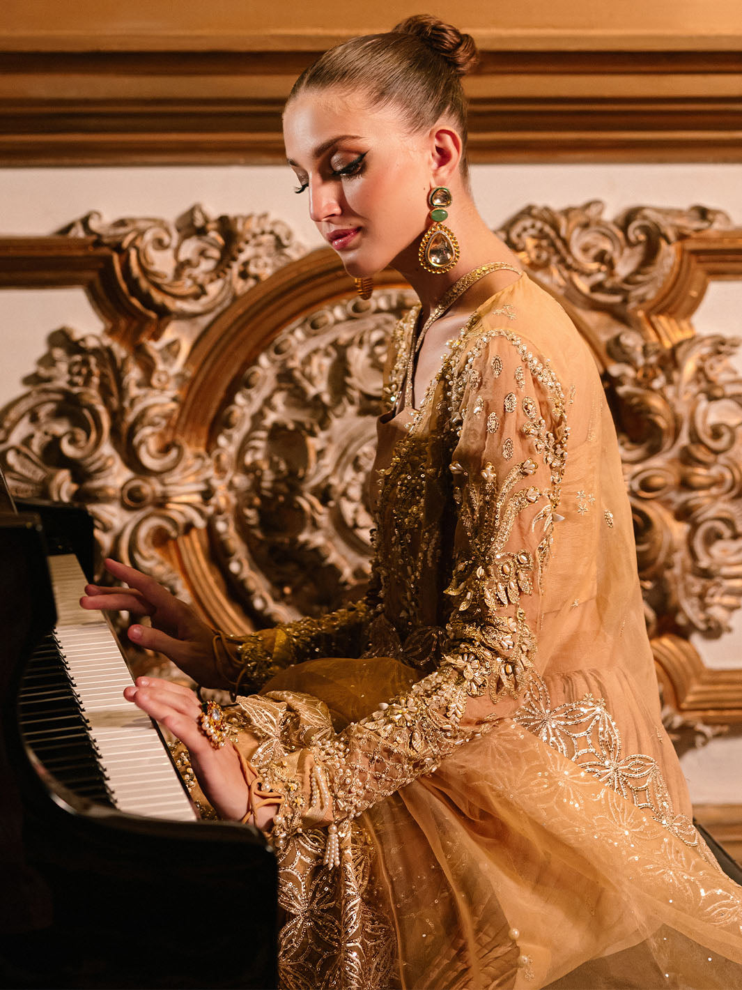 Parishay | Cindrella Luxury Formals | AMBRE - Pakistani Designer Dress - by Parishay | Type: Bridal - 100% Original at Saira Sultan