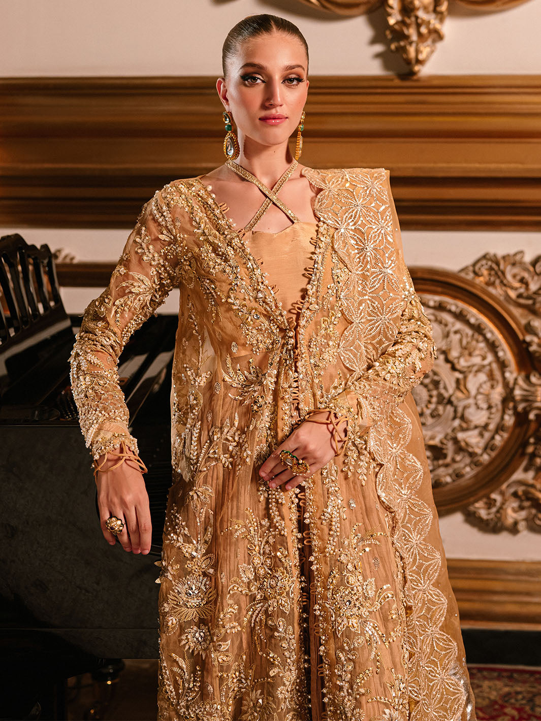 Parishay | Cindrella Luxury Formals | AMBRE - Pakistani Designer Dress - by Parishay | Type: Bridal - 100% Original at Saira Sultan