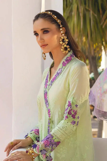Annus Abrar | Neroli Luxury Lawn | Amani - Pakistani Designer Dress - by Annus Abrar | Type: Luxury - 100% Original at Saira Sultan