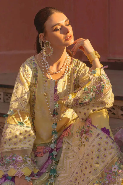 Annus Abrar | Neroli Luxury Lawn | AMAYA - Pakistani Designer Dress - by Annus Abrar | Type: Luxury - 100% Original at Saira Sultan