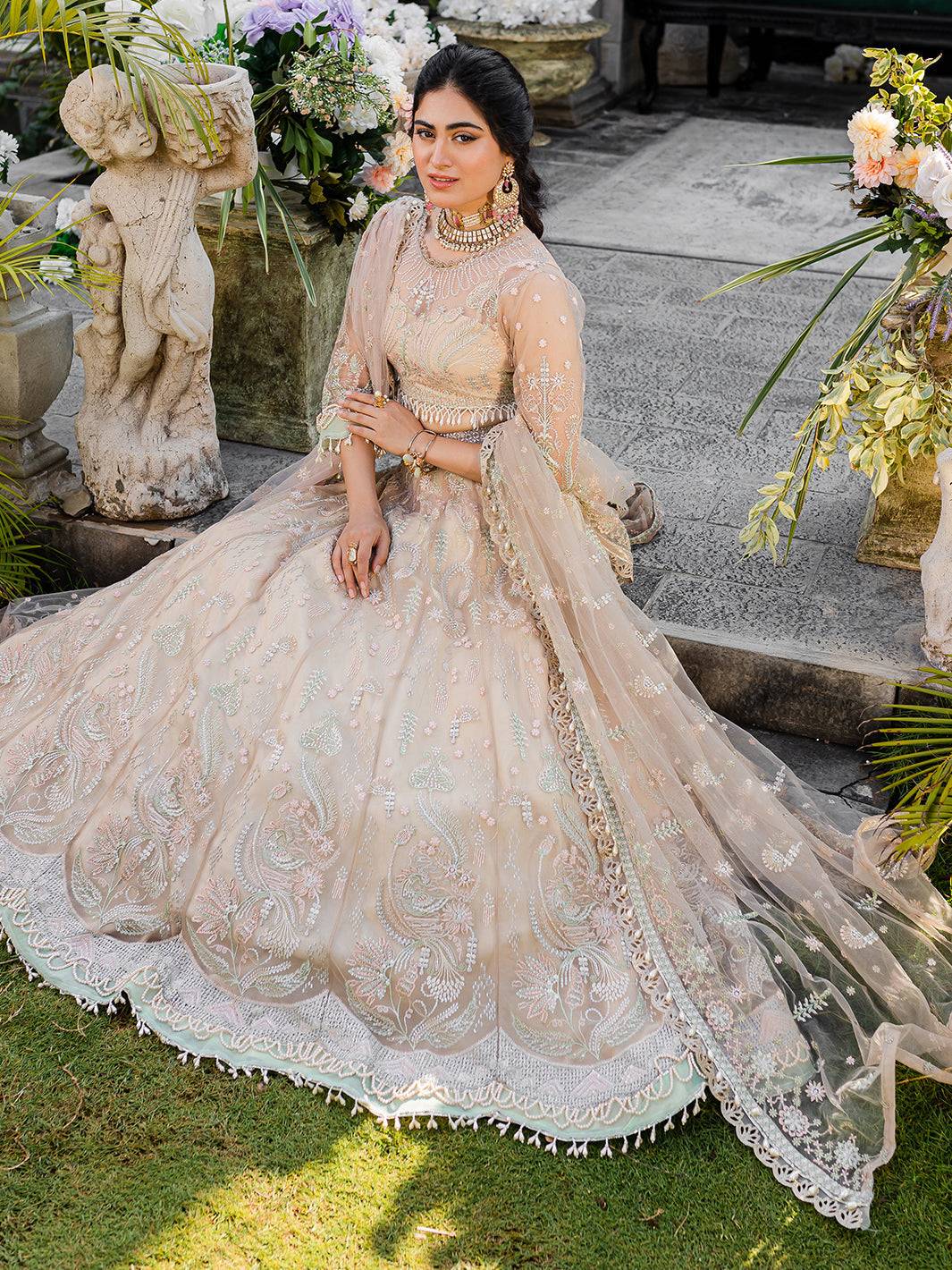 Izel | Heeriye Festive Collection | Jhoom - Pakistani Designer Dress - by Izel | Type: Bridal - 100% Original at Saira Sultan