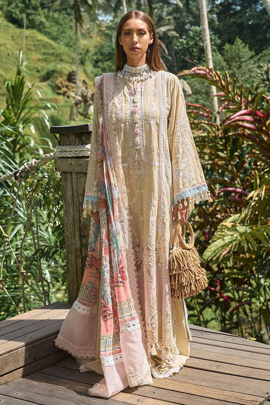 Ansab Jahangir | Zoha Lawn 24 | ADENIUM - Pakistani Designer Dress - by Ansab Jahangir | Type: Luxury - 100% Original at Saira Sultan
