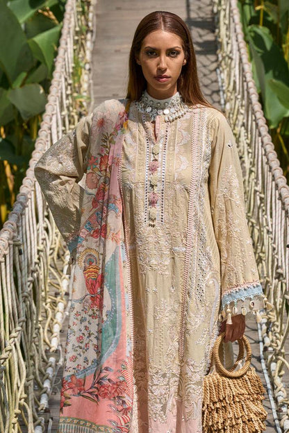 Ansab Jahangir | Zoha Lawn 24 | ADENIUM - Pakistani Designer Dress - by Ansab Jahangir | Type: Luxury - 100% Original at Saira Sultan