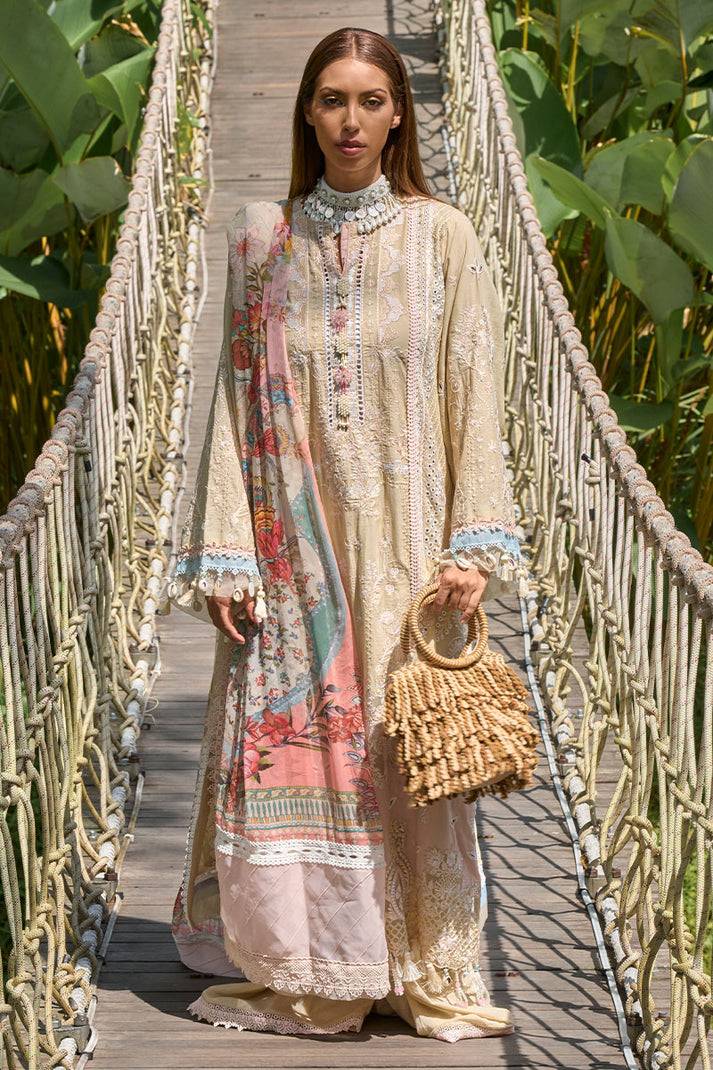 Ansab Jahangir | Zoha Lawn 24 | ADENIUM - Pakistani Designer Dress - by Ansab Jahangir | Type: Luxury - 100% Original at Saira Sultan
