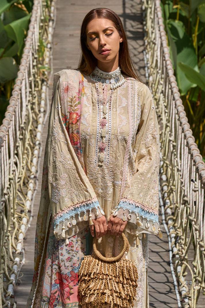 Ansab Jahangir | Zoha Lawn 24 | ADENIUM - Pakistani Designer Dress - by Ansab Jahangir | Type: Luxury - 100% Original at Saira Sultan